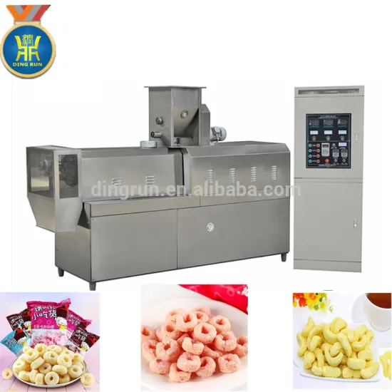 corn snack cheese ball making plant