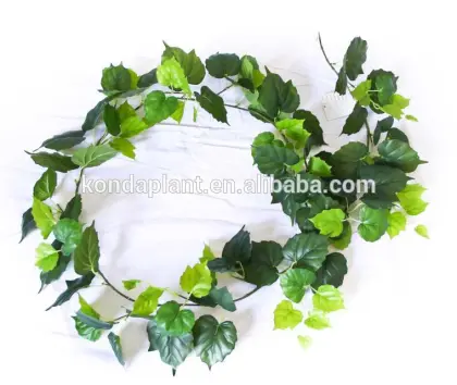Hot selling artificial plastic ivy vines for home decoration