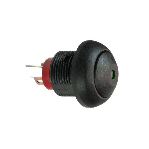 Interruptor de luz redondo impermeable 12mm LED Interruptores de luz