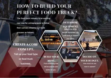 Shinelong Customized Fast Food Kitchen Trailer Food Trailer With Full Kitchen