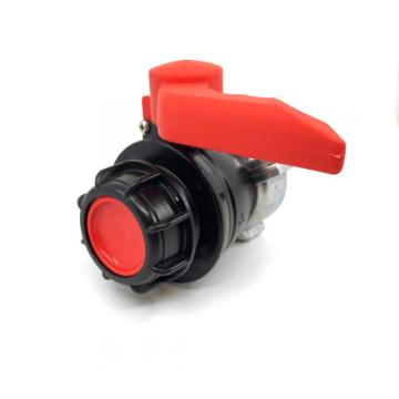 DN50 IBC Adapter Ball Valve Coarse Thread