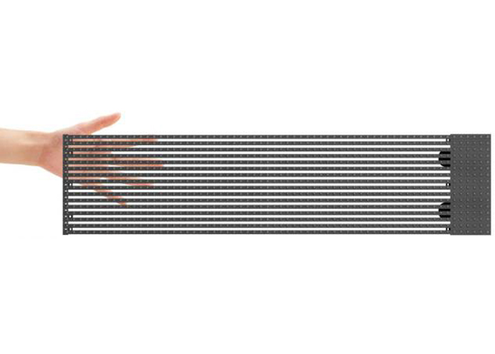 led curtain video display