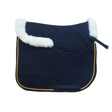 Dressage sheepskin saddle pad