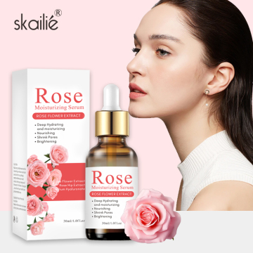 Double Rose Serums: Time Brightening Oil - Anti-Wrinkle, Hydrating & Moisturizing