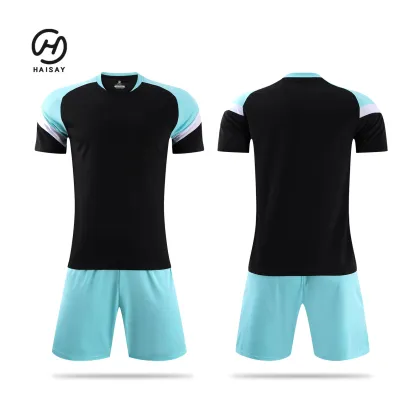 Custom Logo Yellow Jersey Football Quick Dry Short Long Sleeve Football Jersey 100% Polyester Jersey Football