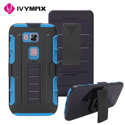 Credit Card holder leather cheap mobile phone case for huawei G8/GX8