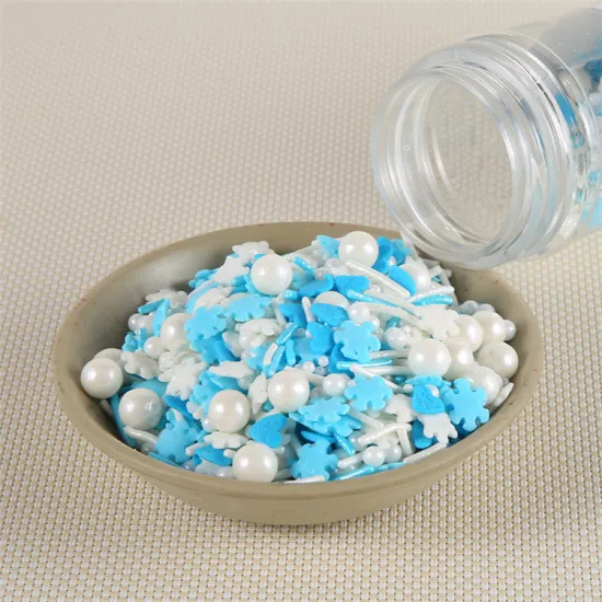 Hot Sale Winter Series Snowman Shape Fondant Edible Cake Sprinkles