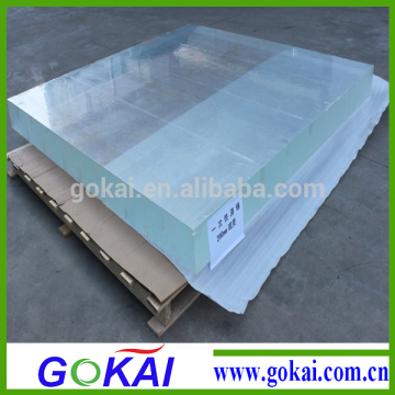 hot sale high transparency clear 50mm Thick plastic sheet of acrylic