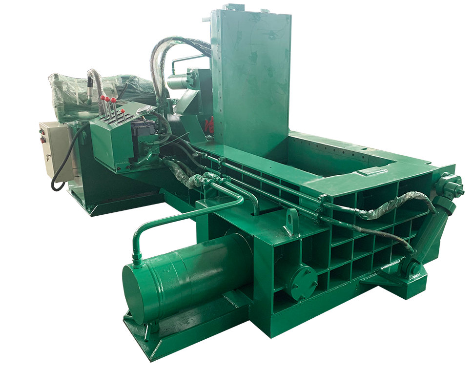 Steel Paring Waste Metal Recycling Hydraulic Scrap Compactor