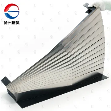 Telescopic Protective Armor Bellows Cover in Stainless Steel