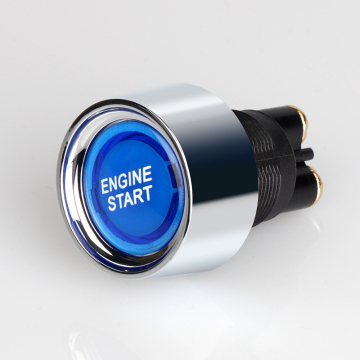 Universal 12V Red Blue Truck Bus Car Illuminated Start Button