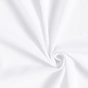 White Fireproof Viscose Fabric for Dresses