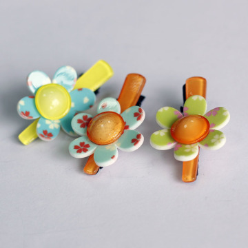 2014 fashion flowers style extension wholesale hair clips accessories