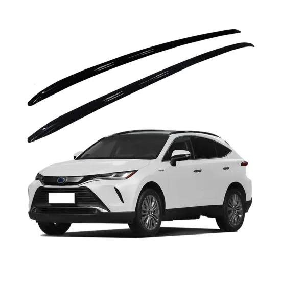 Removable Aluminium Black Roof Rack Side Rails for TOYOTA Harrier 2022