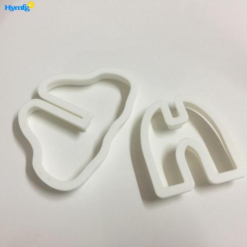 Set di taglierine in plastica per elefanti in plastica 3D