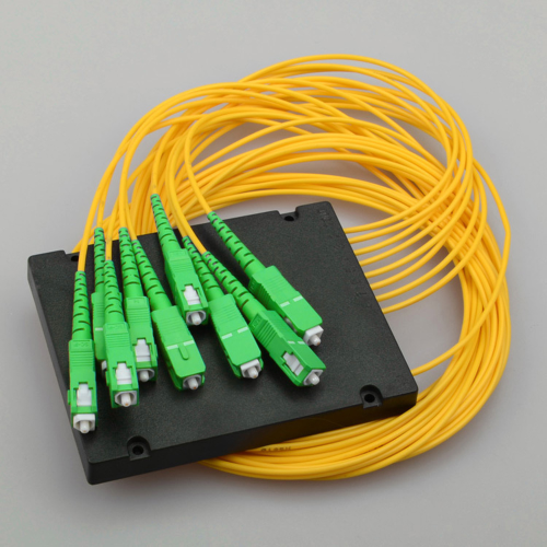 Fiber Optical ABS Box Type PLC Splitter 1x8