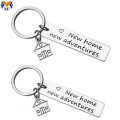 Graduation Gift Stainless Steel Keychain Coloured