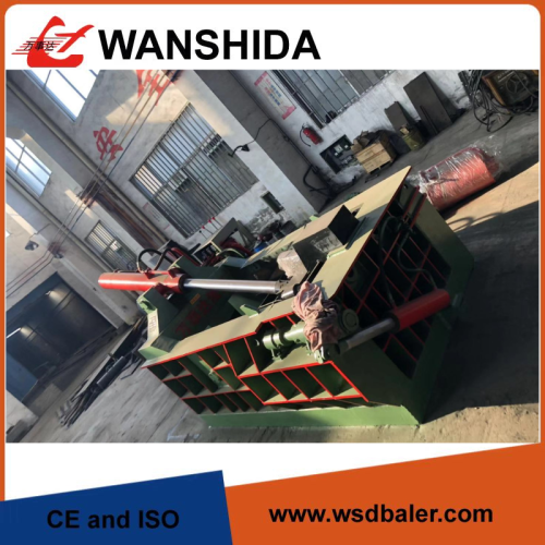 Braçadeira de sucata automática para reciclagem de metal