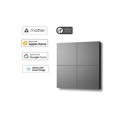 Certified Matter JINK 8E Smart Switch: Seamless Integration with Apple HomeKit for Enhanced Smart Home Control