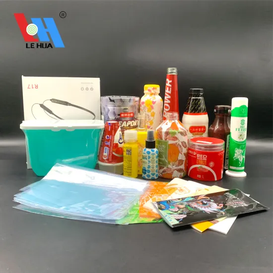 Custom Printing Bottle Plastic Shrinking Sleeve Label