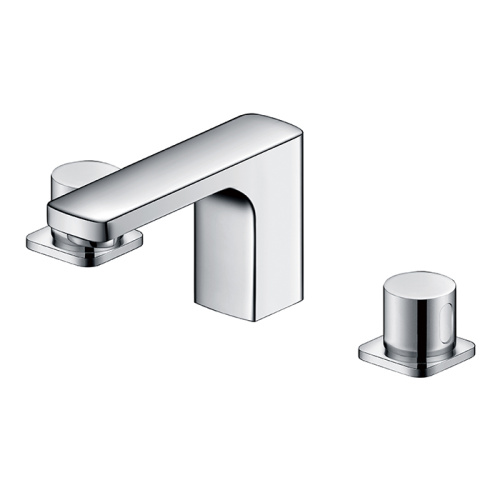 3 Piece Black Bathroom Faucet 3 Hole