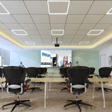 Holux Line Shape Square Border LED Panel Light 36W/40W 595*595 3000K/4000K/6500K Surface Mounted