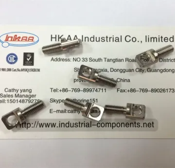 Left hand thread bolts and hand tighten screws custom