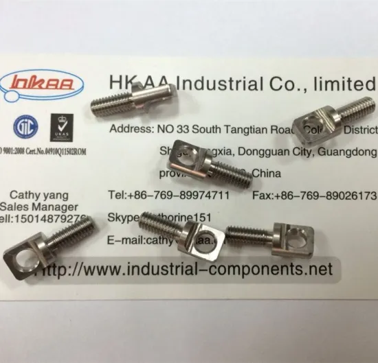 Left hand thread bolts and hand tighten screws custom