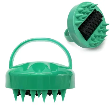 Hair Scalp Massage Silicone Scalp Hair Shampoo Brush
