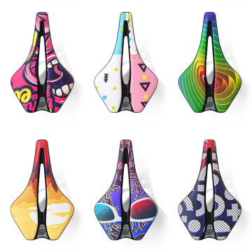 Ultralight Soft PU Leather Bike Seat Cushion for Road and MTB Cycling
