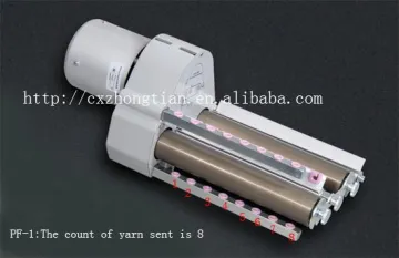 knitting machine yarn feeder
