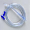 Disposable medical suction tube with yankauer tip