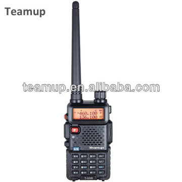 Small long distance dual band ham two way radio