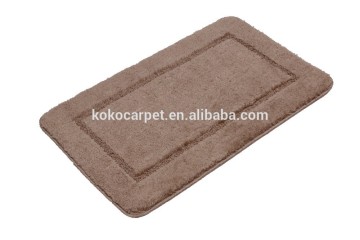 Solid soft bath mat
