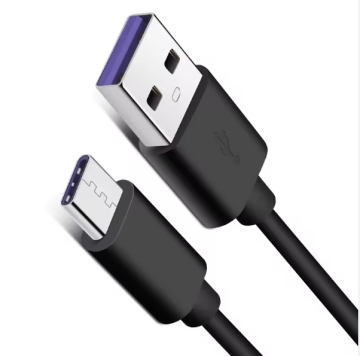 1m 2M USB Tip C 5A Hızlı Şarj 3.0 Not 9, Huawei, Samsung için Hızlı Şarj Kablosu