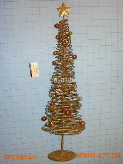 2014 new product christmas tree decoration iron decoration manufacturer
