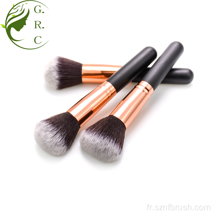 Grand maquillage cosmétique brosse en poudre lâche faciale