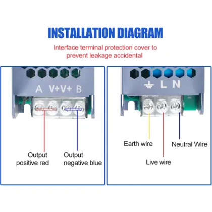 HHANG Intelligent Tuya Tmall Genie 120W-240W 24V DC Dimmable LED Power Supply