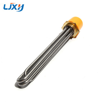 LJXH 5PCS/LOT DN40 1.5 \ "47 มม. Ten Ten Immersion Heaters 220V/380V 3KW-12KW องค์ประกอบของน้ำมัน/น้ำร้อน