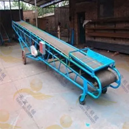 Portable Movable Belt Conveyor Design: Chinese Mobile Rubber Belt Conveyor