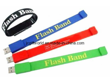 Promozionali USB Silicone braccialetto