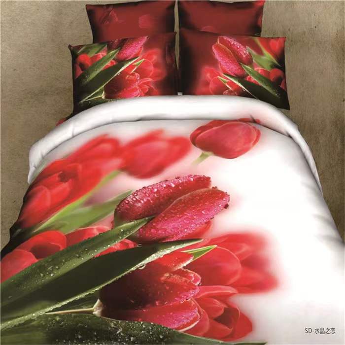 new design 3d printed bedding set