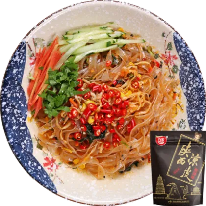 Sichuan Special Spicy Flavor Dry Mixing Cold Wide Noodle