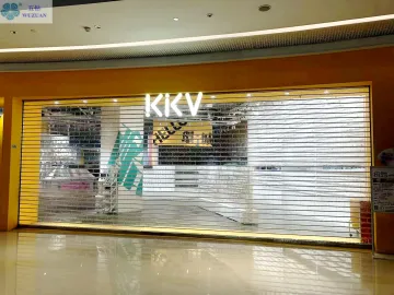 Commercial Shop Automatic Polycarbonate Rolling Shutter Door