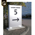 Wayfinding Aluminum Pylon Signage Custom Pylon Signs