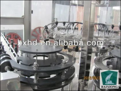 bottle washing filling capping machine