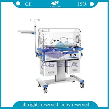 AG-IIR001C 2016 Latest led phototherapy infant incubator