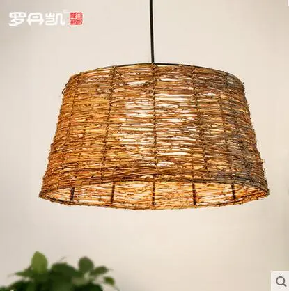 Original ecology art rattan handmade pendant lamp chandelier lighting
