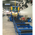 Fabrication H Beam Assembly-Welding-Straightening Machine