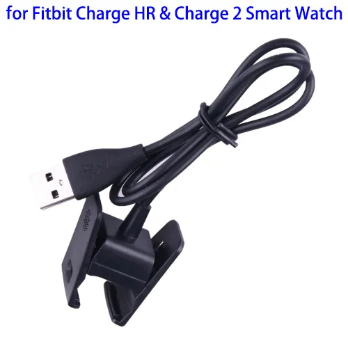 Replacement USB Data Cable for Fitbit Charge HR, for Fitbit Charge 2 Charging Cable